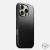 Кожаный чехол Nomad Modern Leather Case Horween для iPhone 16 Pro черный (Black)