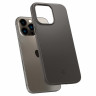 Чехол SPIGEN Thin Fit для iPhone 14 Pro серый (Gunmetal) - фото № 3