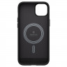 Чехол Caseology Parallax с MagSafe для iPhone 14 Plus черный (Matte Black) - фото № 2