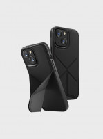 Чехол Uniq Transforma MagClick с MagSafe для iPhone 14 Plus черный (Black)