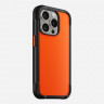 Чехол Nomad Rugged Case MagSafe для iPhone 15 Pro оранжевый (Ultra Orange) - фото № 3
