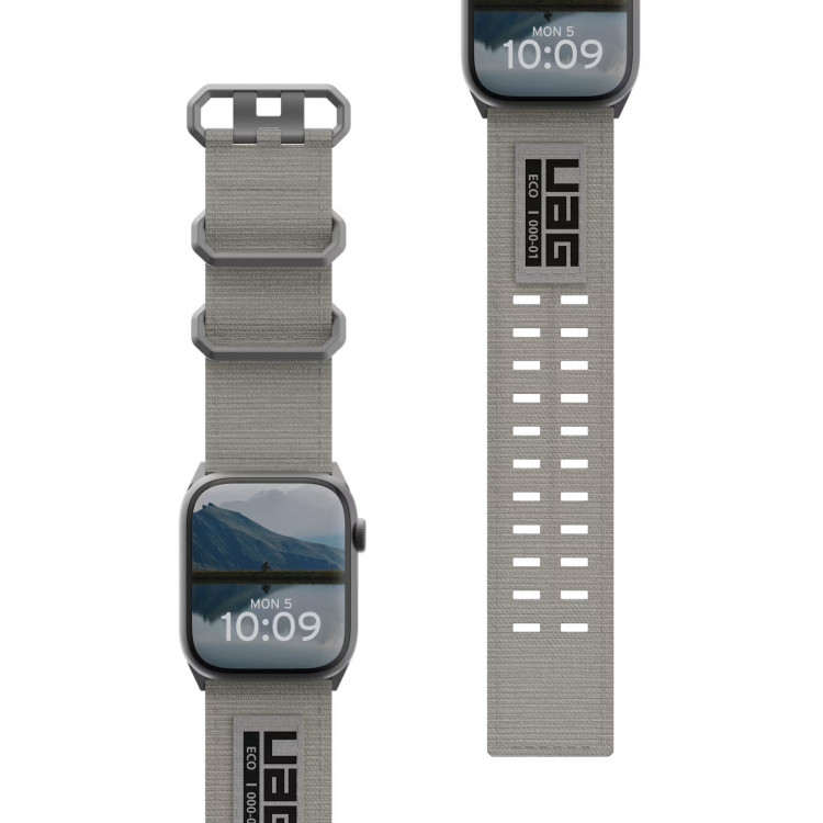 Ремешок UAG Metropolis Strap для Apple Watch 49/46/45/44 мм титан (Titanium)