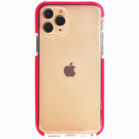 Силиконовый чехол Gurdini Crystal Ice для iPhone 11 Pro красный