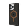 Чехол UAG Plyo с MagSafe для iPhone 15 Pro Max черный/бронза (Black/Bronze) - фото № 2