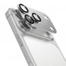 Полная защита объектива камеры Benks GlassWarrior Metal Integrated Lens Protector для iPhone 17 Pro Max - белый - фото № 4