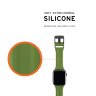 Силиконовый ремешок UAG Scout Strap для Apple Watch 42/44 мм оливковый - фото № 4