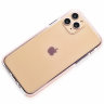 Силиконовый чехол Gurdini Crystal Ice для iPhone 11 Pro розовый - фото № 2