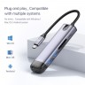 Мульти-хаб McDodo 6 в 1 HU-774 100 Вт USB-C Hub With PD USB 3.0 SD/TF Card Slot HDMI - фото № 5