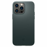 Чехол SPIGEN Thin Fit для iPhone 14 Pro темно-зеленый (Abyss Green)
