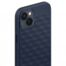 Чехол Caseology Parallax с MagSafe для iPhone 14 Plus синий (Midnight Blue) - фото № 6