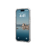 Чехол UAG Plyo с MagSafe для iPhone 15 Pro прозрачный/серебро (Ice/Silver) - фото № 4