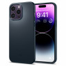 Чехол SPIGEN Thin Fit для iPhone 14 Pro темно-синий (Metal Slate) - фото № 2
