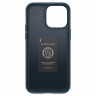 Чехол SPIGEN Thin Fit для iPhone 14 Pro темно-синий (Metal Slate) - фото № 5
