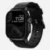 Кожаный ремешок Nomad Modern Band для Apple Watch 49/46/45/44 мм черный/черный (Black/Black)