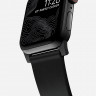 Кожаный ремешок Nomad Modern Band для Apple Watch 49/46/45/44 мм черный/черный (Black/Black) - фото № 5
