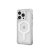 Чехол UAG Plyo с MagSafe для iPhone 15 Pro прозрачный/белый (Ice/White) - фото № 2