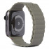 Силиконовый ремешок Decoded Silicone Magnetic Traction Strap Lite для Apple Watch 49/45/44/42 мм оливковый (Olive)