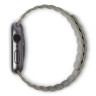 Силиконовый ремешок Decoded Silicone Magnetic Traction Strap Lite для Apple Watch 49/45/44/42 мм оливковый (Olive) - фото № 2
