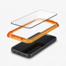 Защитное стекло SPIGEN AlignMaster GLAS.tR 2 Pack для iPhone 15 Pro (Black) 2 шт. - фото № 3