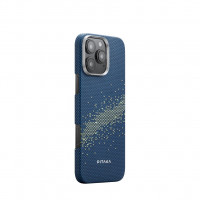 Чехол PITAKA Tactile Woven Case для iPhone 16 Pro - Milky Way Galaxy