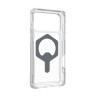 Чехол UAG Plasma XTE для iPhone 18 Pro Max / 17 Pro Max прозрачный/титан (Clear/Titanium) - фото № 11