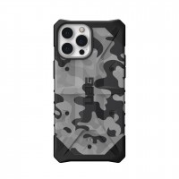 Чехол UAG Pathfinder SE для iPhone 13 Pro Max черный камуфляж (Midnight Camo)