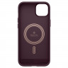 Чехол Caseology Parallax с MagSafe для iPhone 14 бордовый (Burgundy) - фото № 2