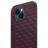 Чехол Caseology Parallax с MagSafe для iPhone 14 бордовый (Burgundy) - фото № 6