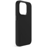 Чехол Decoded AntiMicrobial Silicone с MagSafe для iPhone 15 Pro Max черный (Graphine) - фото № 5