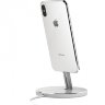 Док-станция Satechi Aluminum Lightning Charging Stand для iPhone серебристая (ST-AIPDS) - фото № 2