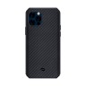 Чехол PITAKA MagEZ Case Pro 2 для iPhone 12 Pro чёрный карбон - Twill (KI1201PP) - фото № 2