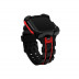 Чехол-браслет Element Case Special Ops для Apple Watch 45 мм черный/красный (Black/Red)