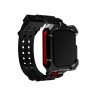 Чехол-браслет Element Case Special Ops для Apple Watch 45 мм черный/красный (Black/Red) - фото № 4