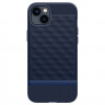 Чехол Caseology Parallax с MagSafe для iPhone 14 синий (Midnight Blue)