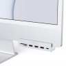 USB-хаб Satechi Aluminum USB-C Clamp Hub для 24" iMac серебристый (ST-UCICHS) - фото № 5