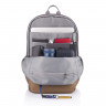 Рюкзак для ноутбука до 15,6" XD Design Bobby Soft коричневый - фото № 5