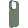 Чехол Decoded AntiMicrobial Silicone с MagSafe для iPhone 15 Pro Max зеленый (Sage Leaf Green) - фото № 5