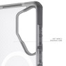 Чехол UAG Dot для Samsung Galaxy S26 Ultra прозрачный матовый/тонированный (Frosted Ice/Ash) - фото № 8