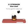 Чехол PITAKA MagEZ Case для iPhone 7/8/SE 2 красный карбон ёлочка Herringbone (KI8007) - фото № 8
