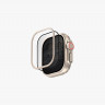 Защитное стекло Uniq Optix Duo Pro для Apple Watch Ultra 49 мм с металлической рамкой