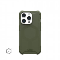 Чехол UAG Essential Armor с MagSafe для iPhone 15 Pro оливковый (Olive Drab)