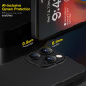 Чехол Memumi ультра тонкий 0.3 мм для iPhone 15 Pro Max черный карбон - фото № 3