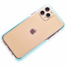 Силиконовый чехол Gurdini Crystal Ice для iPhone 11 Pro Max мятный - фото № 2