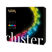 Умная гирлянда Twinkly Cluster Multicolor светодиодная 400 ламп 6 м