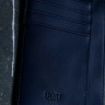Картхолдер+ из гладкой натуральной кожи DOST Leather Co. темно-синий - фото № 4