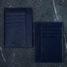 Картхолдер+ из гладкой натуральной кожи DOST Leather Co. темно-синий - фото № 2