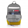 Рюкзак для ноутбука до 15,6" XD Design Bobby Soft желтый - фото № 6