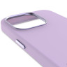 Чехол Decoded AntiMicrobial Silicone с MagSafe для iPhone 15 Pro Max лаванда (Lavender) - фото № 2
