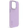 Чехол Decoded AntiMicrobial Silicone с MagSafe для iPhone 15 Pro Max лаванда (Lavender) - фото № 5