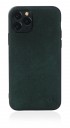 Чехол Gurdini Premium Alcantara для iPhone 11 Pro тёмно-зеленый